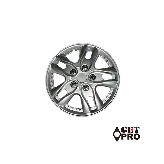 GET-PRO ゲットプロ ホイールカバー 13インチ 1台分4枚セット（シルバー）マツダ デミオ ホイールキャップ L001B13-017 GET-PRO タイヤ・ホイール 車 自動車