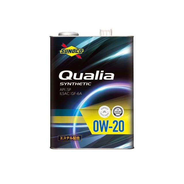 スノコ Qualia（クオリア）エンジンオイル 0W-20 20L Qualia 0W-20 20L SUNOCO オイル・添加剤 車 自動車