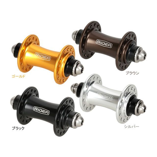 RIDEA HF4-F74/28 High Performance Hub カラー ゴールド HF4-F74/28 リデア（自転車） パーツ 自転車