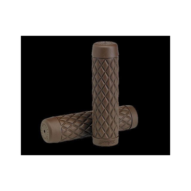 Biltwell TORKERグリップ チョコレート TPV ・023203 ビルトウェル グリップ関連パーツ バイク 1インチハンドルバー用