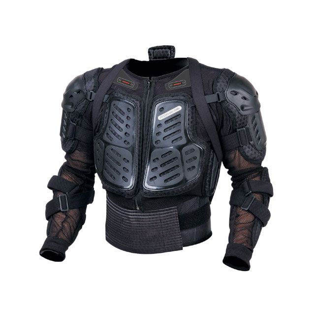 KOMINE SK-674 セーフティジャケットα（ブラック） サイズ L ・04-674 メーカー在庫あり コミネ ボディ..