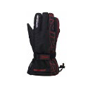KOMINE GK-132 レインオーバーグローブ(ブラック/レッド) サイズ XL ・06-132 コミネ レイングローブ バイク