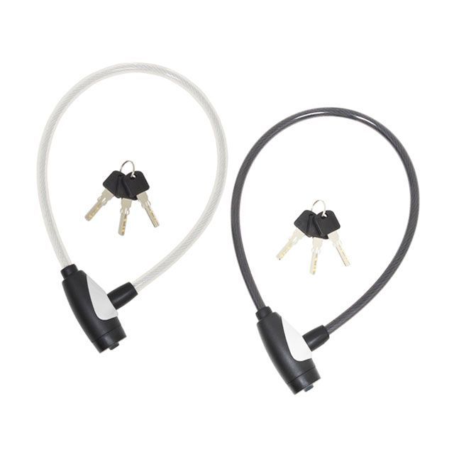 PALMY P-485E ダストカバー付ワイヤーロック カラー クリアー P-485E PALMY（自転車） アクセサリー 自..