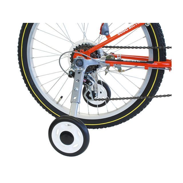 PALMY P-701W-1624 CTB対応補助輪（ホワイト/ブラック） P-701W-1624 PALMY（自転車） パーツ 自転車