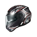 OGK KABUTO RYUKI ENERGY(リュウキ エナジー) フラットブラック/レッド サイズ M/57-58cm メーカー在庫あり オージーケーカブト...
