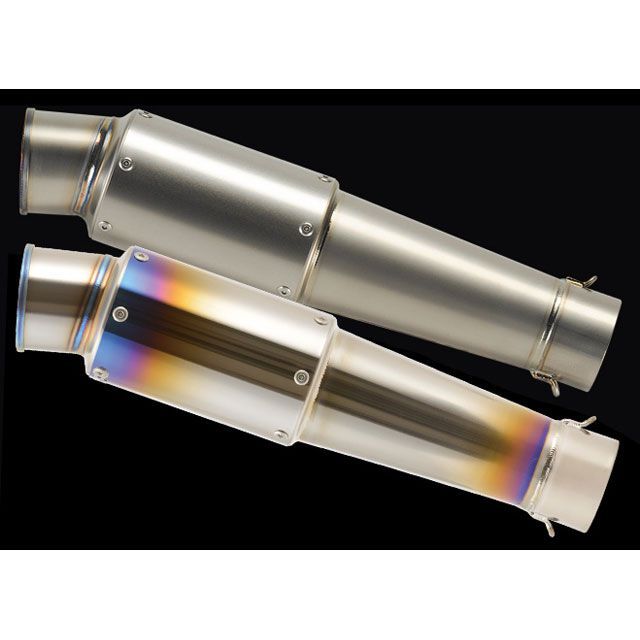 NITRO RACING 4in1機械曲げチタンEXマフラー（ロングテール） グレネードチタンサイレンサー300mm V1 EX-04STUGT3-V1 ナイトロレーシング マフラー本体 バイク GPZ900R/750R