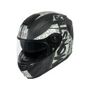 WINS G-FORCE SS MONSTER type C(04.ブラック×ホワイト) サイズ M JAN_4560385760495 ウインズヘルメット フ...