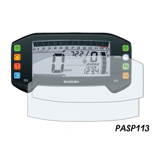 パイツマイヤー メーターパネルプロテクションフィルム＆作業用ツールセット PASP113 Peitzmeier メーターカバー類 バイク GSX-R125 GSX-S125