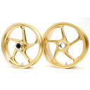 GALESPEED TYPE-GP1S フロント(350-17) ゴールド モノアーム(片持ち)用 29195065 ゲイルスピード ホイール本体 バイク