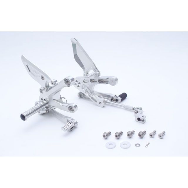 GALESPEED エラボレート フットコントロールキット シルバー FCK7002S ゲイルスピード バックステップ関連パーツ バイク Z900RS Z900RS CAFE