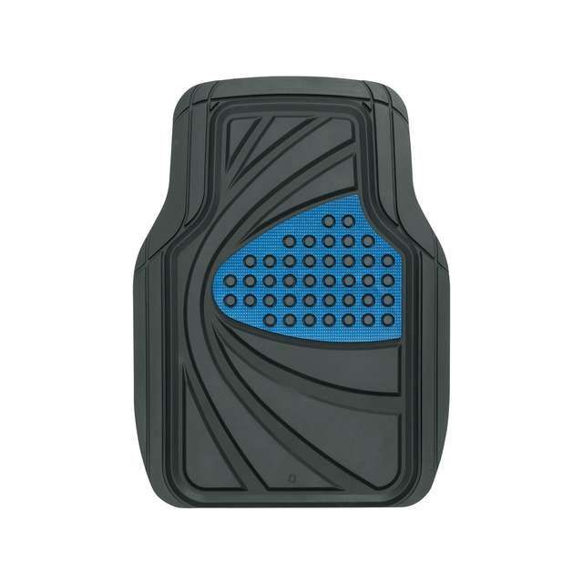 BONFORM デザインラバーマット48x65cm（フロント1枚）B（6449-01BL） 6449-01BL メーカー在庫あり ボンフォーム 内装パーツ・用品