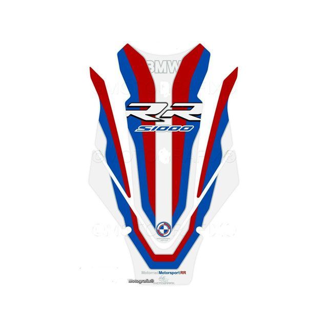 MOTOGRAFIX タンクパッド ホワイト/ブラック MT-TB043MS モトグラフィックス タンク関連パーツ バイク ..