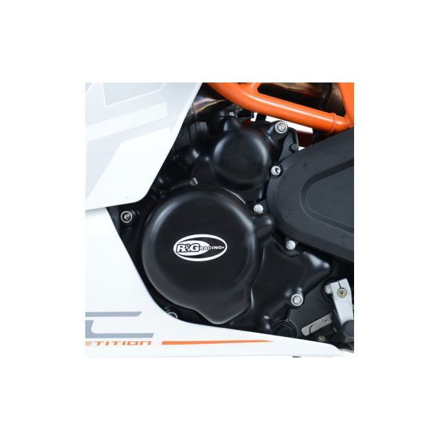 R&G エンジンケースカバー 左側 RG-ECC0183BK アールアンドジー エンジンカバー関連パーツ バイク DUKE125/200 RC125/200