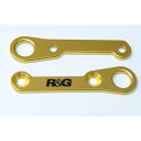 R&G タイダウンフック 左右セット ゴールド RG-TH0008GO アールアンドジー 輸送用品 バイク YZF-R25 YZF-R3(2)