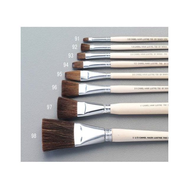 ESCO 3.2mm 平 筆（ラクダ毛） EA109MG-91 エスコ 作業場工具 バイク 車 自動車 自転車