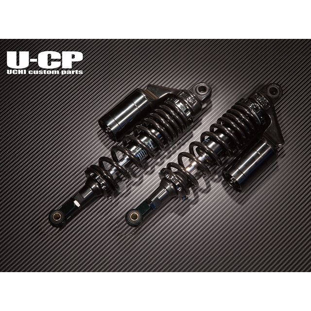 Uchi Custom Parts リアサスペンション スプリング ブラック リング ブラック UCSUT32BKBKHO49 ウチカスタム リアサスペンション関連パーツ バイク VT400S VT750S