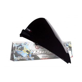 Puig レーシングスクリーン カラー ブラック 4945N プーチ スクリーン関連パーツ バイク RS125 RSV4
