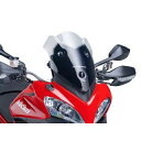 Puig レーシングスクリーン カラー クリア 6273W プーチ スクリーン関連パーツ バイク MULTIESTRADA/S