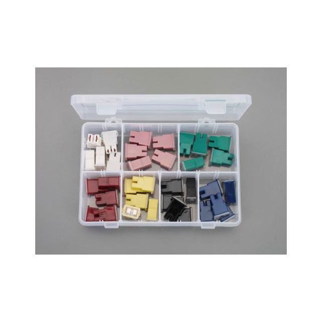 ESCO 自動車用スローブローヒューズセット（35ピース） EA758ZN-1 エスコ 洗車・メンテナンス 車 自動車