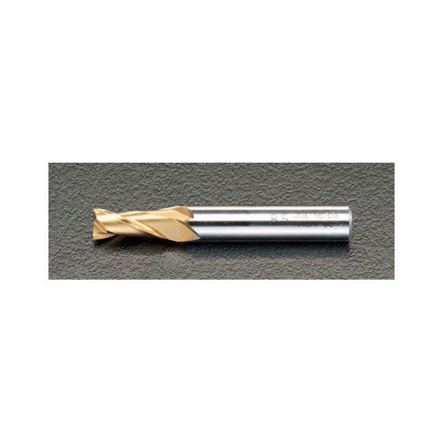 ESCO 20.0x110mm エンドミル(TiN coat・Co-HSS/2枚刃) EA824RA-20 エスコ 切削工具