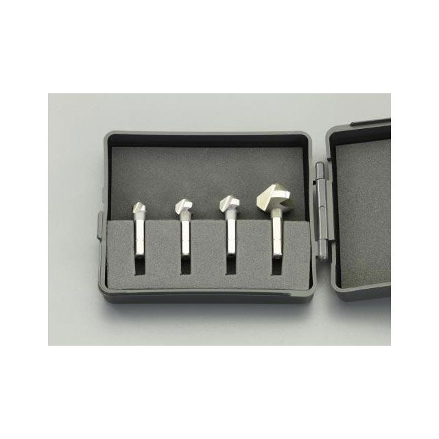 ESCO 8.3-20.5mm カウンターシンク（1/4”六角軸・4本組） EA827WA-1A エスコ 電動工具 バイク 車 自動車 自転車(4)