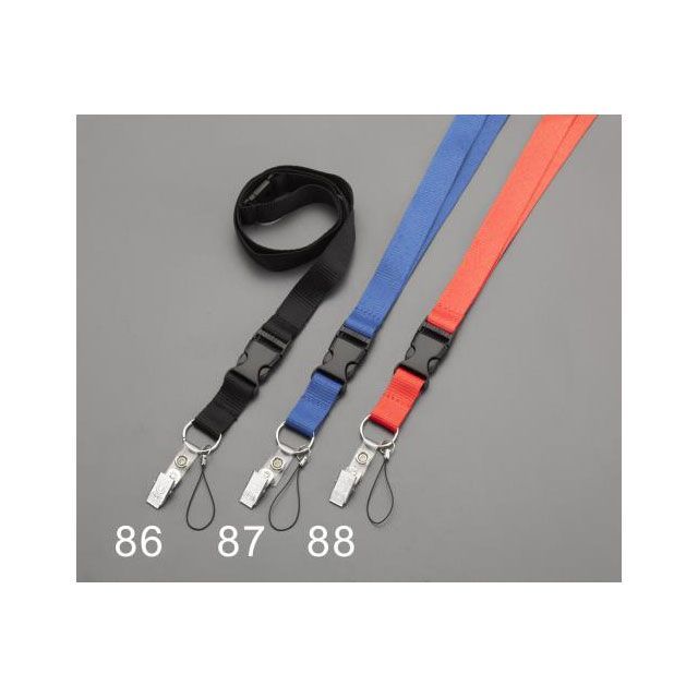 ESCO 457mm ネックストラップホルダー（ブルー） EA916ZL-87 メーカー在庫あり エスコ ハンドツール バイク 車 自動車 自転車のサムネイル