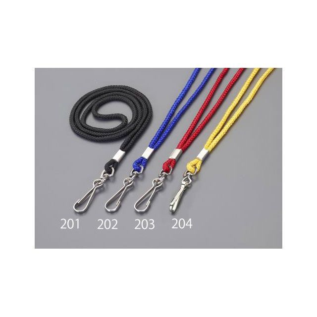 ESCO 450mm キーホルダー（ネックストラップ/ブルー） EA916ZL-202 メーカー在庫あり エスコ ハンドツ..