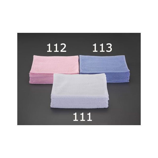 ESCO 340x520mm カラータオル（12枚/ピンク） EA929HC-112 エスコ 作業場工具