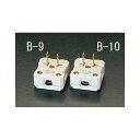 ESCO AC125V/15A L型プラグ(平型ケーブル用) EA940B-10 メーカー在庫あり エスコ 電動工具 バイク 車 自動車 自転車