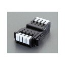 ESCO 5極 DC300V/10A スクリューレス端子台 EA940DM-105A エスコ 電動工具 バイク 車 自動車 自転車
