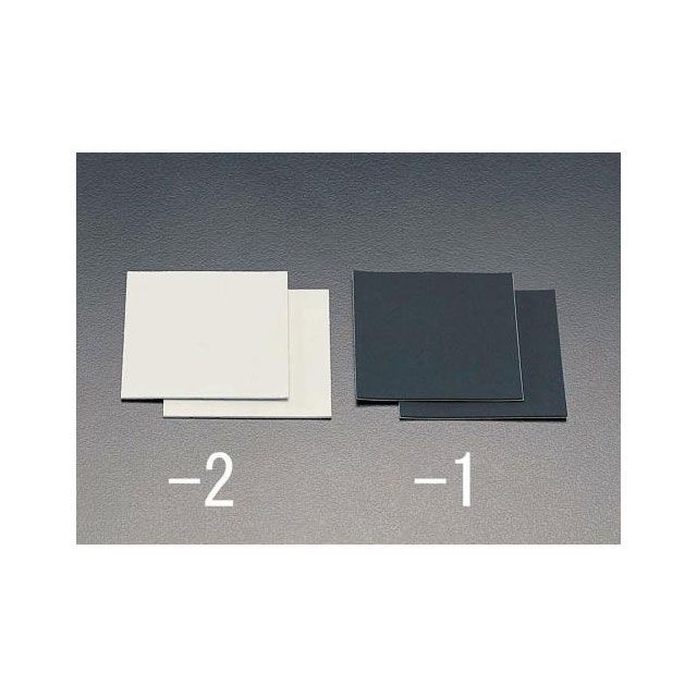 ESCO 100x100x1.5mm シリコン防振ゴム（黒/2枚） EA979AA-1 エスコ ハンドツール バイク 車 自動車 自..