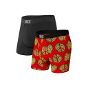 ●メーカー名：サックス / SAXX●商品名：SXPP2V VIBE BOXER BRIEF 2PACKS PLB●サイズ：XL・サイズ：Sはこちら・サイズ：Mはこちら・サイズ：Lはこちら・サイズ：XXLはこちら●メーカー品番：SXPP2V●JANコード：688296421749●カラーPLB●素材95％ polyester/5％ elastane●機能Moisture wickingNaturally odor resistantNaturally breathable●備考Fuss-free layering is as easy as Vibe． This best-selling style comes in a Slim Fit and is cut from a breathable， moisture wicking fabric that’s so soft you won’t want to take them off． Vibe is available in our widest range of prints， so you can find a pair to suit whatever vibe you’re feeling．