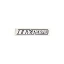 HYPERPRO ロゴステッカー ヌキ/ブラック文字 22900181 ハイパープロ ステッカー 日用品(2)