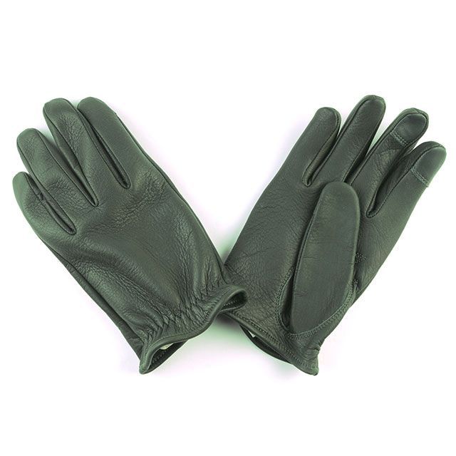 GMG GMG-07 ショートリスト（グリーン） サイズ M GGM083 GMG レザーグローブ バイク(2)