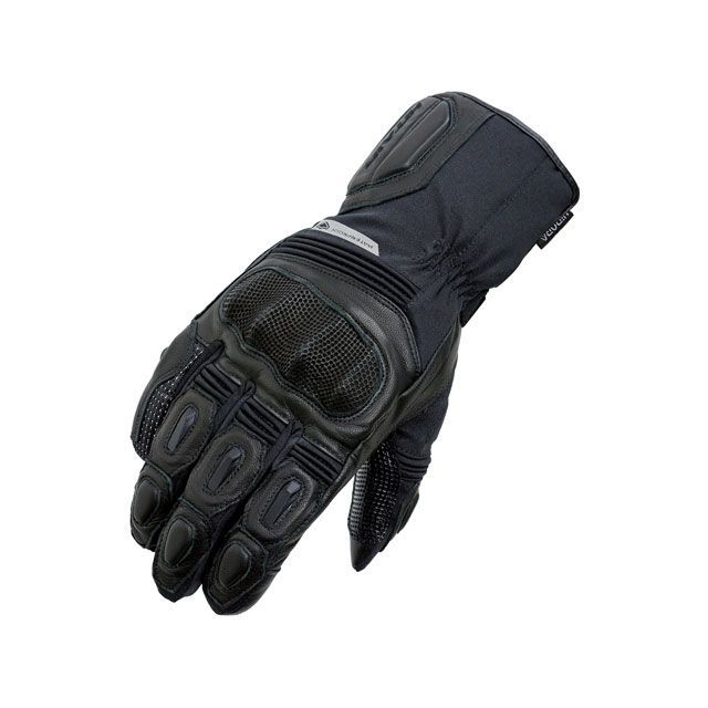 正規品／ヒットエアー Glove W8 透湿防水ウィンターグローブ（ブラック） サイズ：M JAN_4571256499390 hit air ウインターグローブ バイク