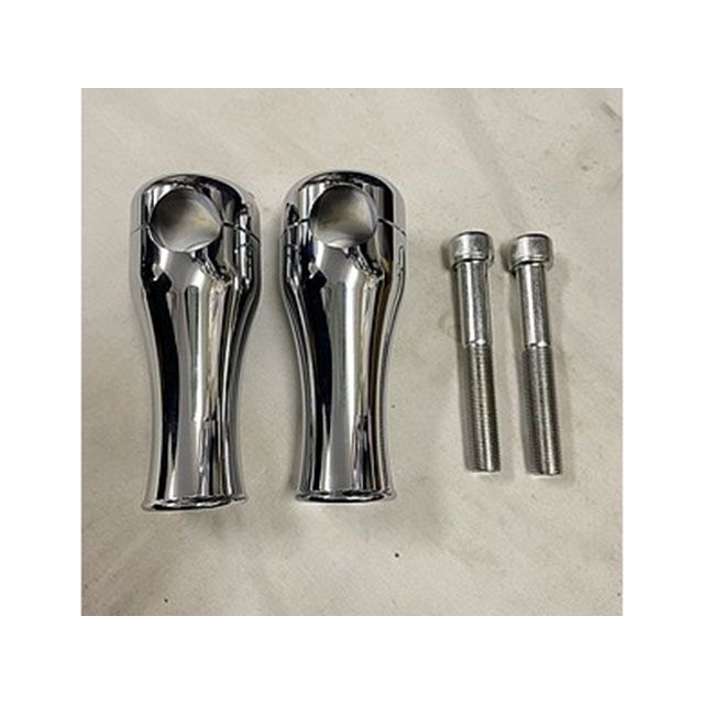 K&W TC BROS製 スプリンガーライザー4インチ クローム 101-0223 部品屋K&W ハンドルポスト関連パーツ バイク ハーレー