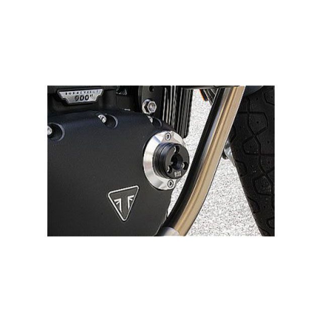 BABYFACE タイミングホールプラグ 右（シルバー） 006-ST013SVR ベビーフェイス スライダー類 バイク BONNEVILLE/STREET TWIN THRUXTON/R