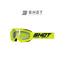 正規品／SHOT RACE GEAR ゴーグル ASSAULT（ネオンイエロー） A0D-29A1-A06 SHOT RACE GEAR ゴーグル本体 バイク