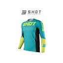 SHOT RACE GEAR エアフロージャージ AEROLITE(ライム) サイズ XL A0A-12A1-A02-11 SHOT RACE GEAR モトク...