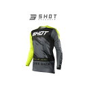 SHOT RACE GEAR ジャージ CONTACT DRAW(ネオンイエロー) サイズ XL A0A-12B2-B03-11 SHOT RACE GEAR ...
