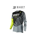 SHOT RACE GEAR ジャージ DEVO STORM(ネオンイエロー) サイズ M A0A-12C2-B04-09 SHOT RACE GEAR モトク...