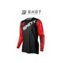 SHOT RACE GEAR ジャージ DEVO SLAM(レッド) サイズ XL A0A-12C1-A04-11 SHOT RACE GEAR モトクロス用品...