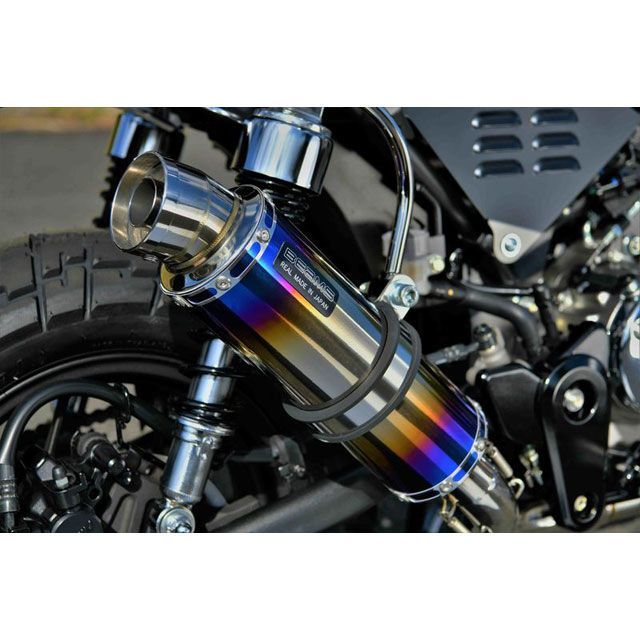 BEAMS R-EVOチタンサイレンサー 政府認証 G1003-53-007 ビームス マフラー本体 バイク モンキー125