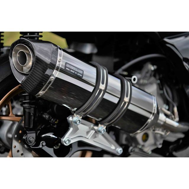 【正規品】BEAMS GT-CORSA SMB（スーパーメタルブラック）サイレンサー 政府認証 G265-66-005 ビームス マフラー本体 バイク X-MAX250