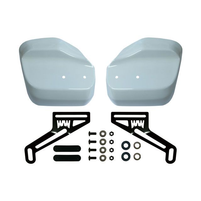 ワールドウォーク クロスカブ110 専用 塗装大型ナックルガード （プコブル―） ws-39-PUCO WW ハンドル周辺パーツ バイク クロスカブ110 クロスカブ50