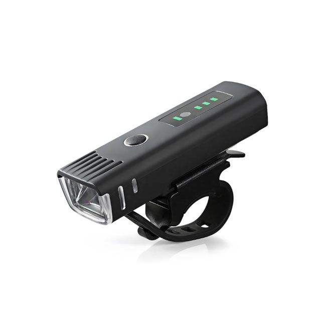 Foglia リチャージブルバイクライト自動調光点灯（ブラック） フォグリア アクセサリー