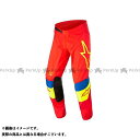 Alpinestars テックスター クアドロ パンツ(ブライトレッド/イエローフロー/ブルー) サイズ 30 C8594 アルパインスターズ モトクロス用品 ...