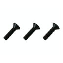S&S ティアドロップエアクリーナーカバー スクリュー ブラック 3個セット ・013029 メーカー在庫あり エス&エス その他エンジン関連パーツ バイク