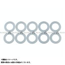S&S E/Gキャブ用 スロットルシャフト ナイロンワッシャー 10個セット ・013081 エス&エス キャブレター関連パーツ バイク