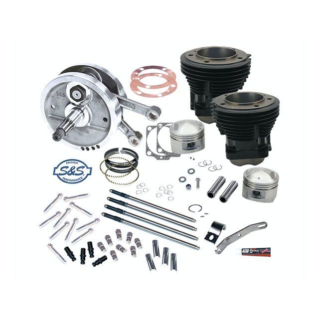 S&S サイドワインダーキット 96” 70-84y BT Gブラック ・024970 エス＆エス その他エンジン関連パーツ バイク